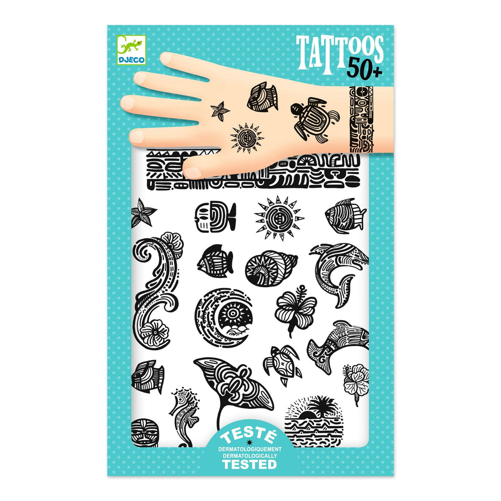 Tattoos für Kinder - Polynesien