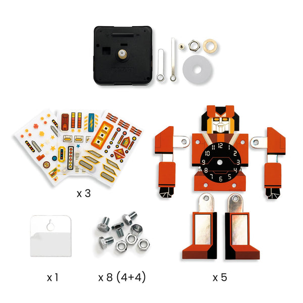 DIY-Kunstset – Roboteruhr