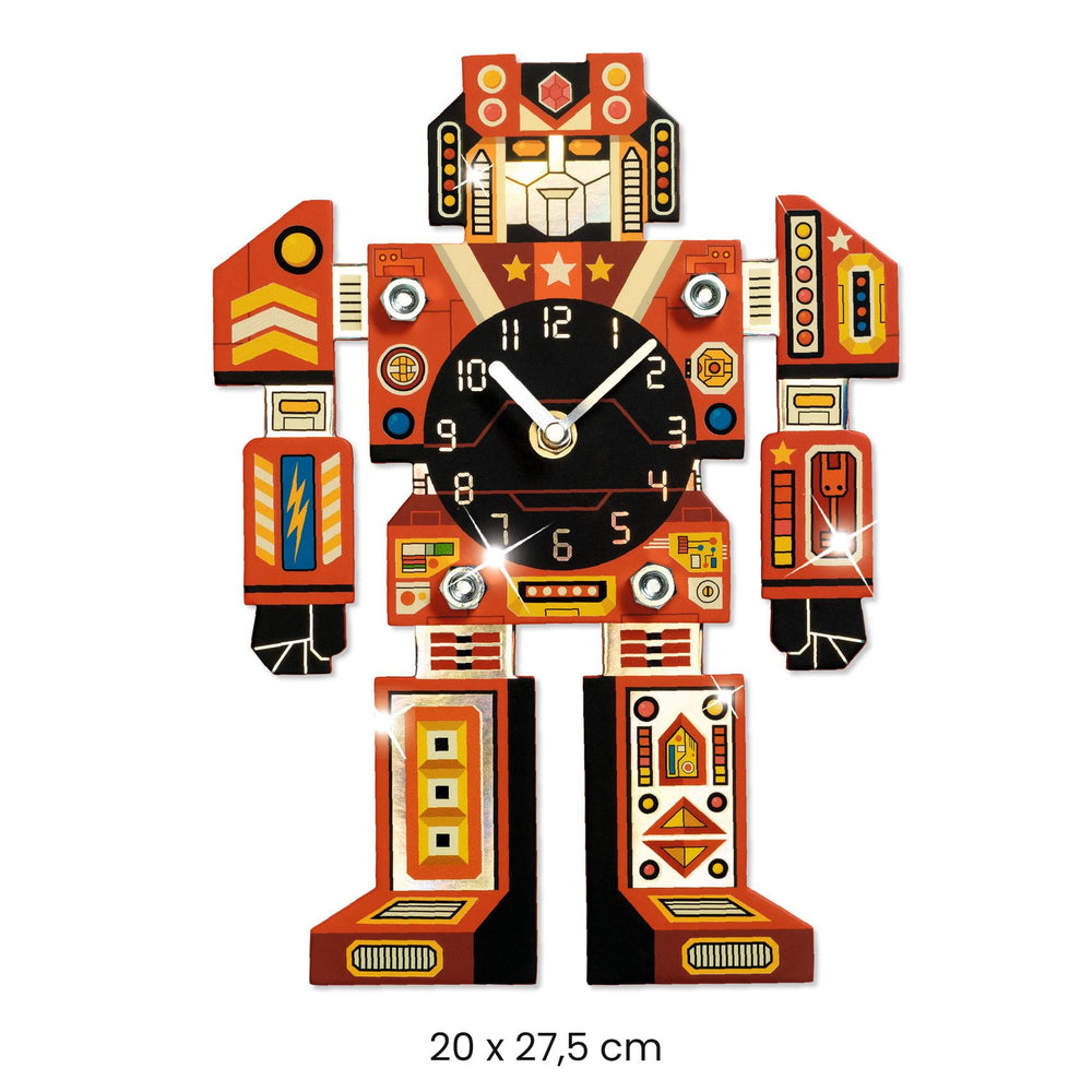 DIY-Kunstset – Roboteruhr