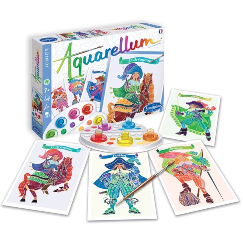 Aquarellum Junior Malset – Die drei Musketiere