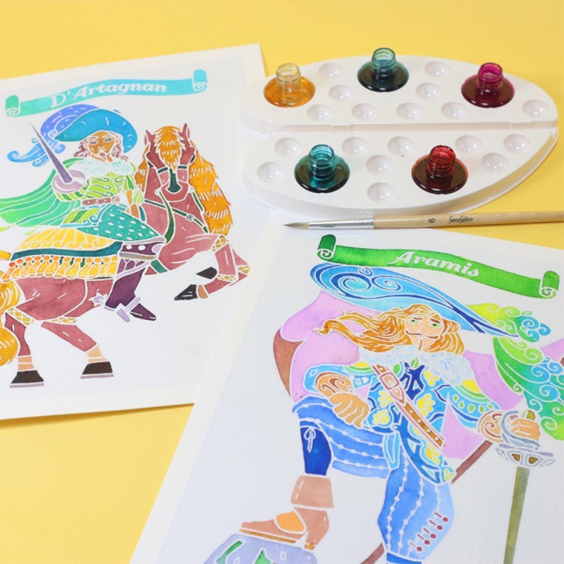 Aquarellum Junior Malset – Die drei Musketiere