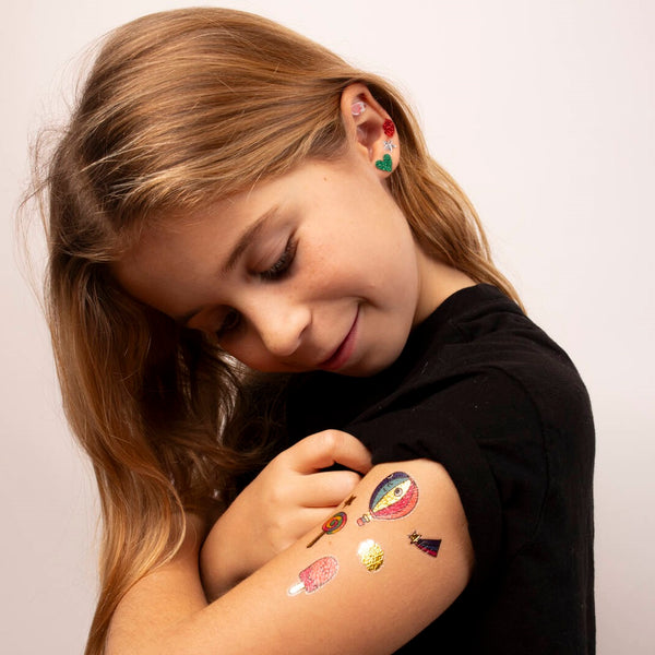 Tattoos für Kinder – Dinosaurier, 50 Stück