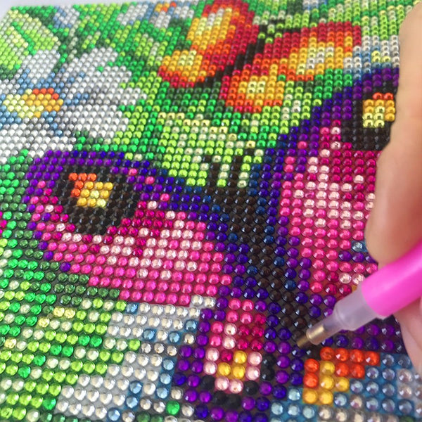 Kreativset – Diamond Painting, Eule