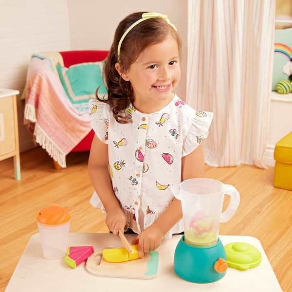 Mixer mit Früchten und Zubehör Mini Chef – Fruity Smoothie Playset - Tublu.de