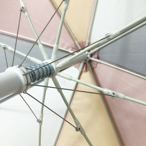 Großer automatischer Regenschirm – Blush Rose