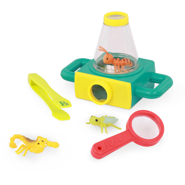 Set für kleine Insektenliebhaber mit Lupe und Aufklebern – Little Explorer - Tublu.de