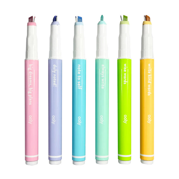 Feinschreiber mit integriertem Textmarker 2 in 1 – Noted!