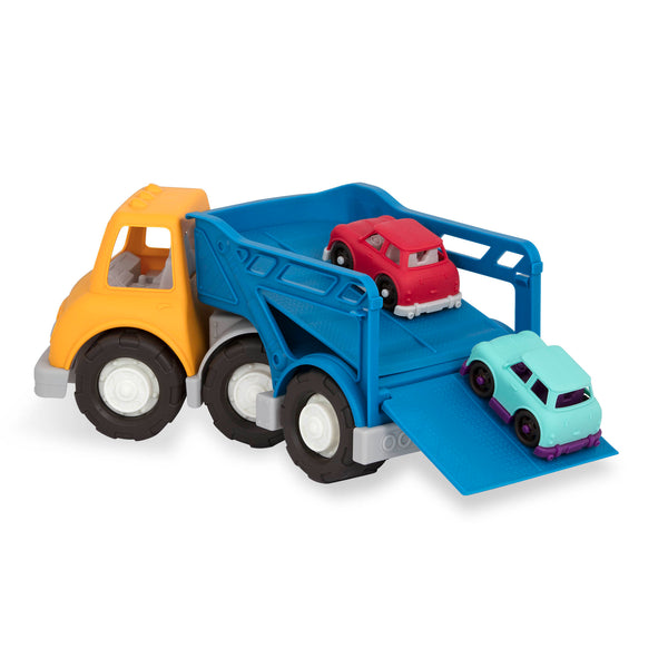 Abschleppwagen mit Wonder Wheels-Autos