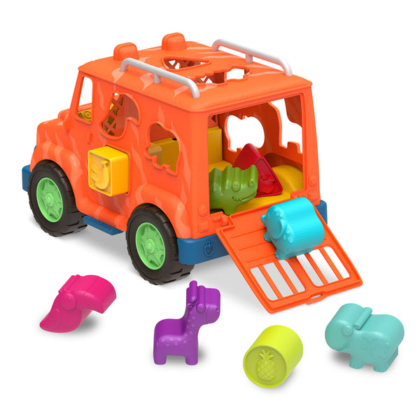 Safari-Lkw – mit Wonder Wheels-Sortierklötzen