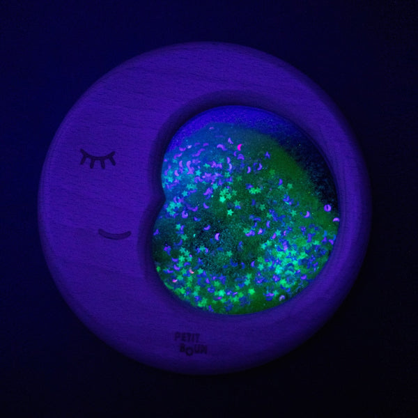 Sensorischer Mond – Leuchtet im Dunkeln