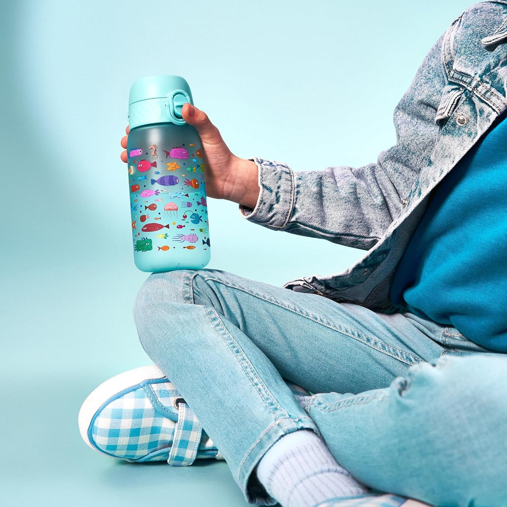 Trinkflasche für Kinder 400 ml - Fische