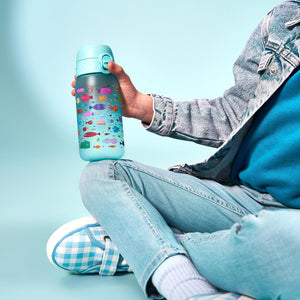 Trinkflasche für Kinder 400 ml - Fische