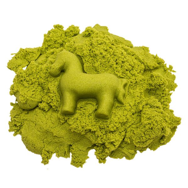 Dynamischer Sand – Grün 1 kg