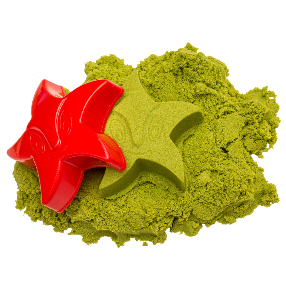 Dynamischer Sand – Grün 1 kg