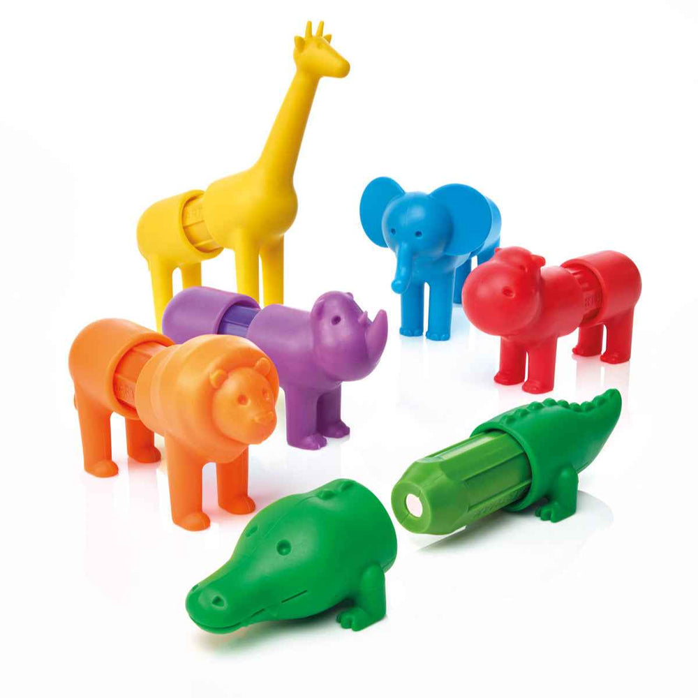 Klocki Smart Max IUVI Games - My First Safari Animals