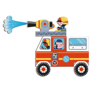Magnetisches Puzzle Magnetibook – Feuerwehr