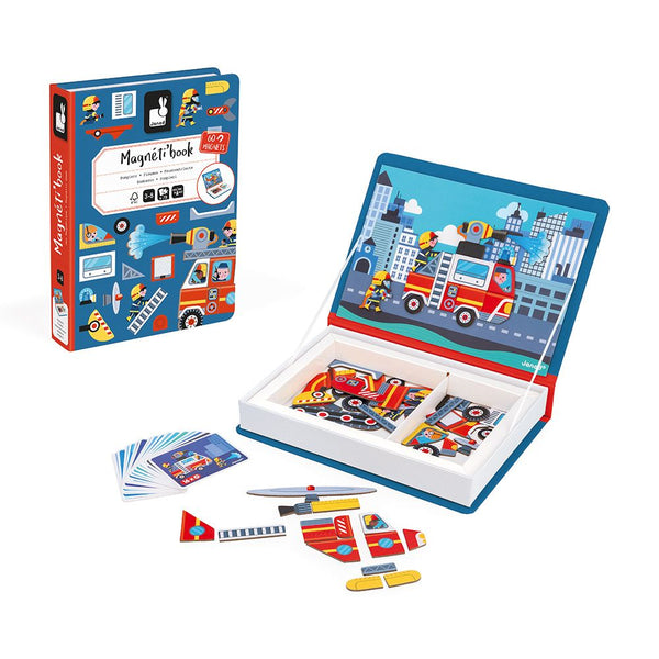 Magnetisches Puzzle Magnetibook – Feuerwehr