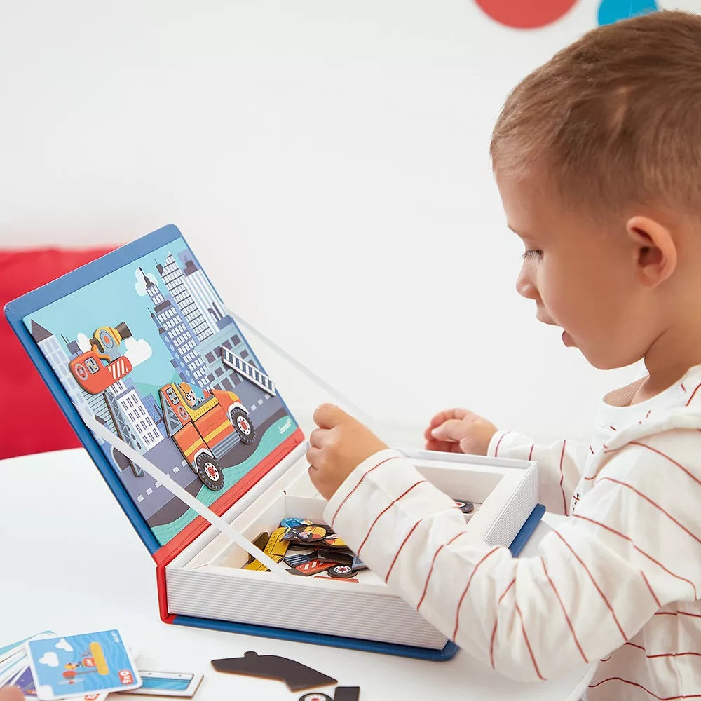 Magnetisches Puzzle Magnetibook – Feuerwehr