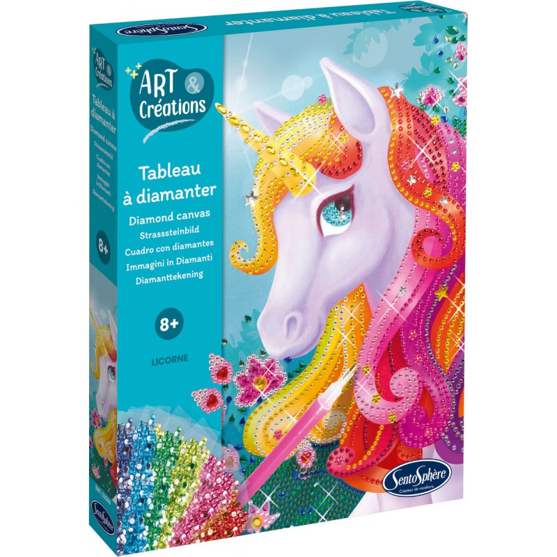 Diamantbild Set – „Einhorn”