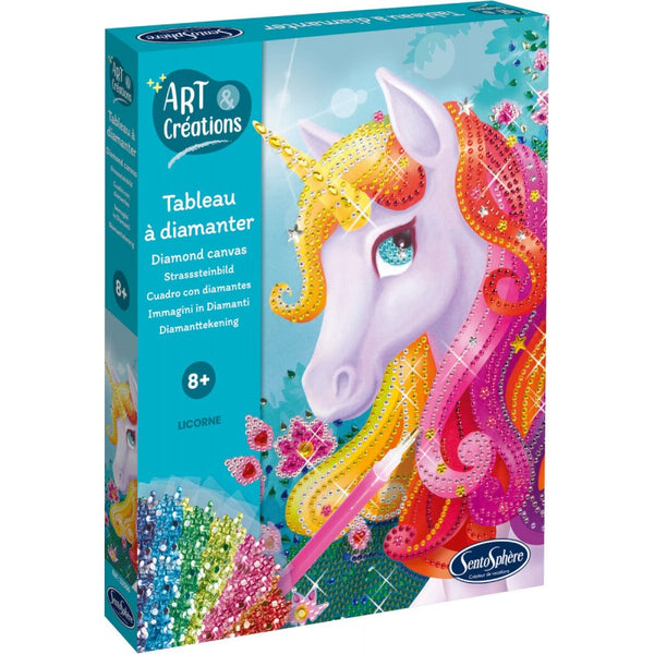 Diamantbild Set – „Einhorn”