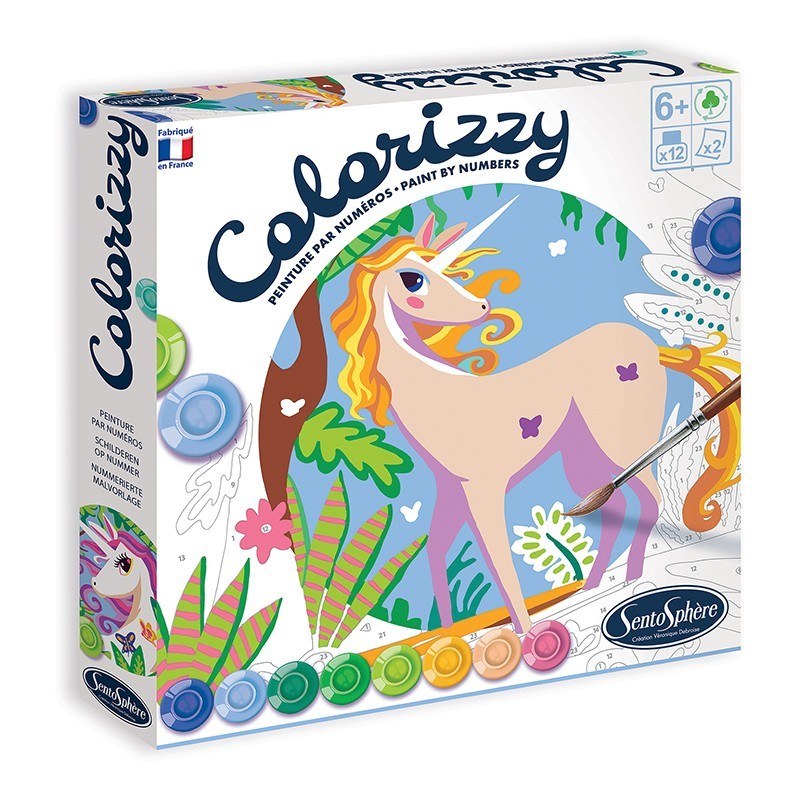 Colorizzy Mal-Set – Einhörner