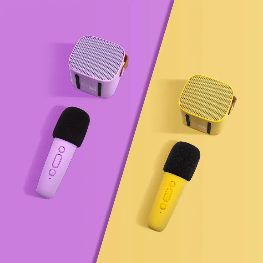 Kabelloses Karaoke-Set - Lila