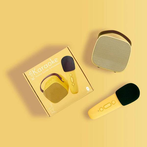 Kabelloses Karaoke-Set - Gelb
