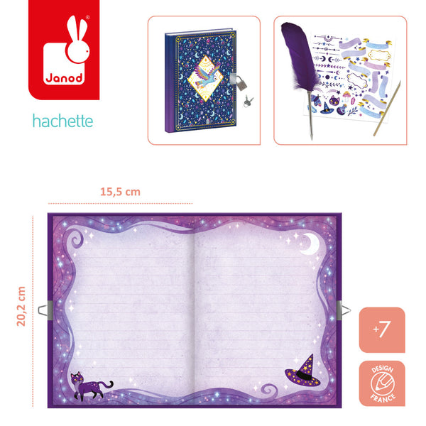 Geheimes Notizbuch, Tagebuch – Magic School