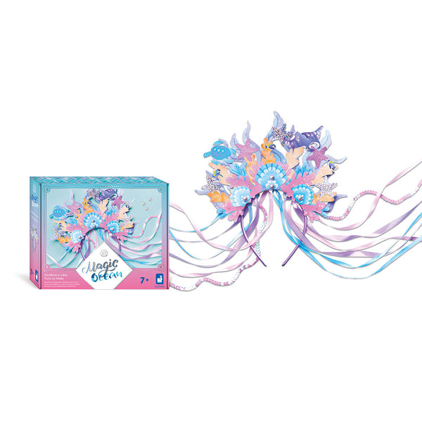 Kreativset Tiara zum Selbermachen – Magic Ocean