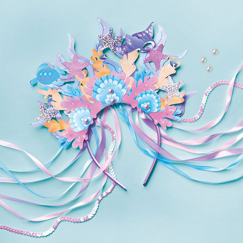 Kreativset Tiara zum Selbermachen – Magic Ocean