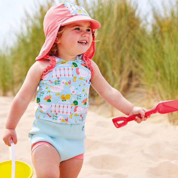 UV-Kappe mit Schirm 3-6 Jahre für die Sonne – Versteckter Schatz