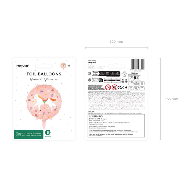 Folienballon – Pferd 45 cm