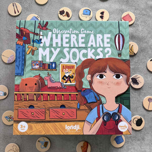 Beobachtungsspiel – Where are my socks?