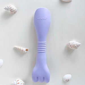 Harke und Schaufel 2in1 – Lila - Tublu.de