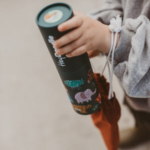 Mała mata silikonowa do wielokrotnego kolorowania HeyDoodle - Dinozaury - Tublu.de