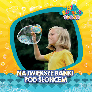Set für Seifenblasen im Netz + Flüssigkeit 250 ml