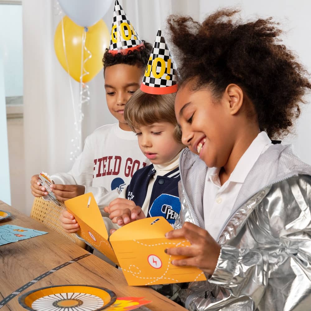 Einladungen zur Geburtstagsfeier – Auto, 6 Stück