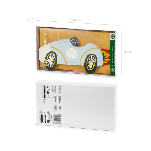Einladungen zur Geburtstagsfeier – Auto, 6 Stück