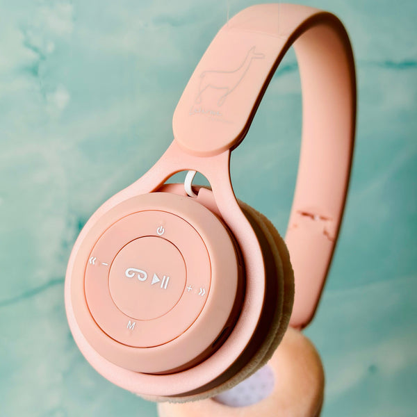 Karaoke-Set für Kinder + kabellose Kopfhörer - Rosa