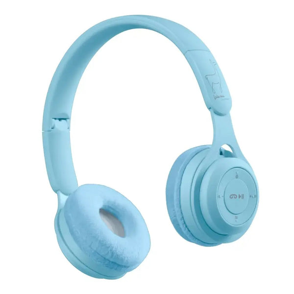 Karaoke-Set für Kinder + kabellose Kopfhörer - Himmelblau