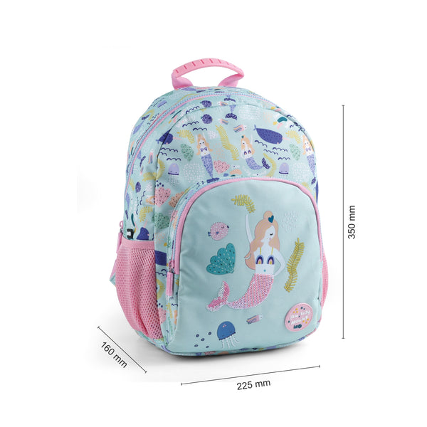 Zweiteiliger Rucksack London – Meerjungfrau 12 l