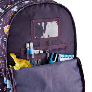 Dreiteiliger Rucksack Lizbona – Fröhliche Dinosaurier 14 l