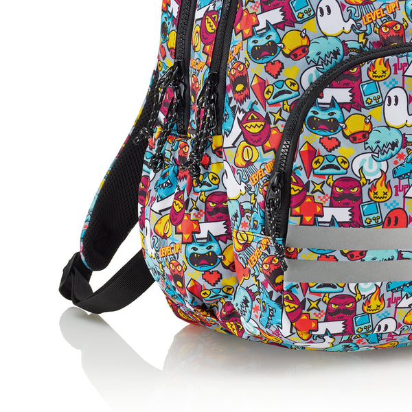 Dreikammer-Schulrucksack Oslo – Level up! 27 l