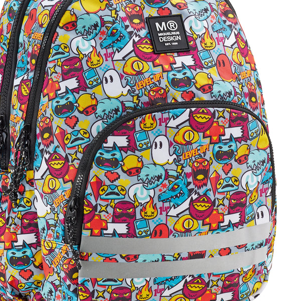 Dreikammer-Schulrucksack Oslo – Level up! 27 l