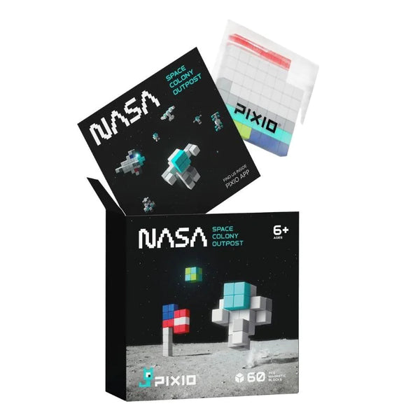 Magnetische Bausteine NASA Raumkolonie Außenposten