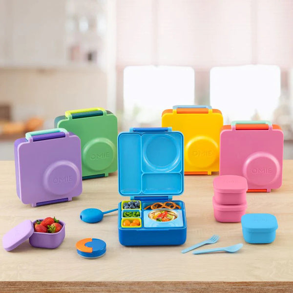 Snackbehälter für die Lunchbox OmieSnack – Lila