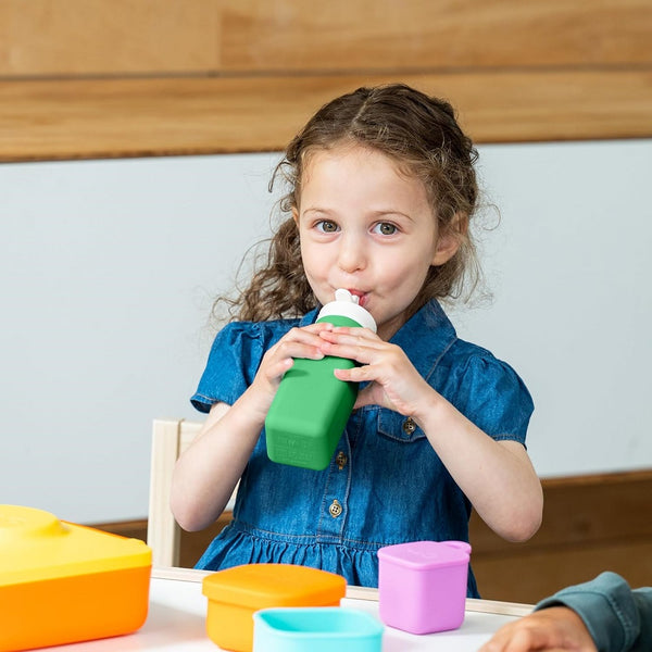 Trinkflasche für Kinder OmieBottle – Grün
