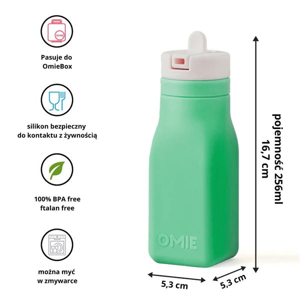 Trinkflasche für Kinder OmieBottle – Grün