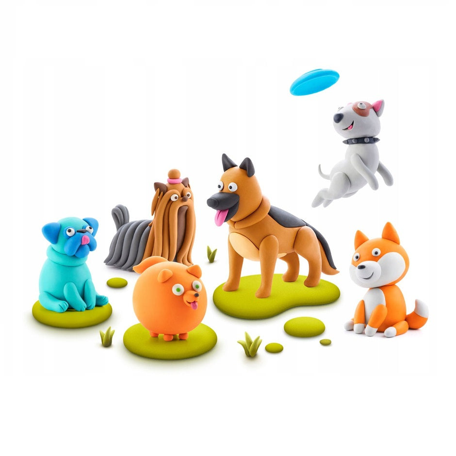 Modelliermasse – Hunde