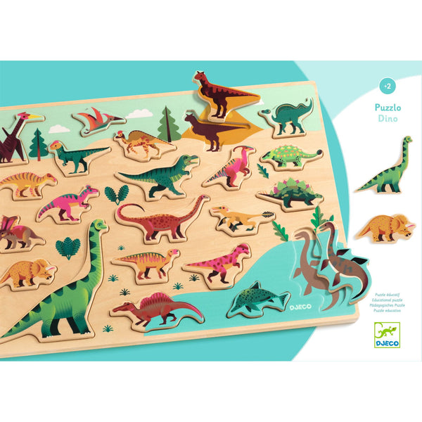 Holzpuzzle – Dinosaurier
